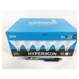 6 bulbs, HyperPAR30-SN27, Hyperikon LED 10W 2700K
