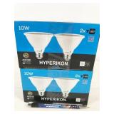 4 bulbs, HyperPAR30-SN40, Hyperikon LED 10W 4000K