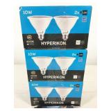6 bulbs, HyperPAR30-SN40, Hyperikon LED 10W 4000K