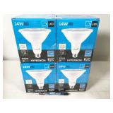 4 bulbs, HyperPAR38-30, Hyperikon LED 14W 3000K