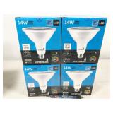 4 bulbs, HyperPAR38-40, Hyperikon LED 14W 4000K