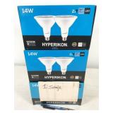 5 bulbs, HyperPAR38-50, Hyperikon LED 14W 5000K