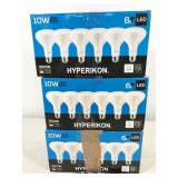 18 bulbs, HyperSBR30-30, Hyperikon LED 10W 3000K