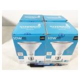 4 bulbs, HyperSPAR30-30, Hyperikon LED 10W 3000K