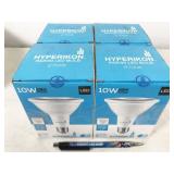 4 bulbs, HyperSPAR30-27, Hyperikon LED 10W 2700K
