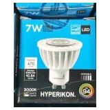 20 bulbs, HyperGU10-30, Hyperikon LED 7W 3000K