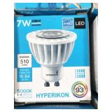 20 bulbs, HyperGU10-50, Hyperikon LED 7W 5000K