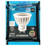 20 bulbs, HyperGU10-50, Hyperikon LED 7W 5000K