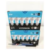 12 bulbs, HyperPAR16-27, Hyperikon LED 8W 2700K