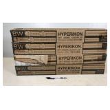 16 tubes, HyperBC-2C-405, Hyperikon LED 8W 4000K