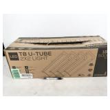 4 tubes, Hyperikon LED 18W 5000K T8 2x2 double