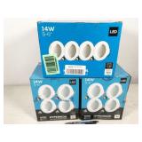 12 bulbs, HyperEDL56-40, Hyperikon LED 14W 4000K