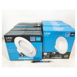 8 bulbs, HyperDownlight6-272 (6pc) and