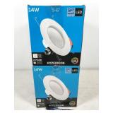 10 bulbs, HyperDownlight6-272, Hyperikon LED 14W