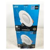 15 bulbs, HyperDownlight6-302, Hyperikon LED 14W