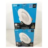 12 bulbs, HyperDownlight6-403, Hyperikon LED 19W