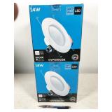 10 bulbs, HyperDownlight6-502, Hyperikon LED 14W