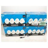 16 bulbs, HyperEDL4-30, Hyperikon LED 9W 3000K 4"