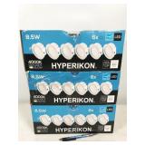18 bulbs, HyperJBDL4-40, Hyperikon LED 8.5W 4000K