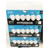 18 bulbs, HyperJBDL4-50, Hyperikon LED 8.5W 5000K