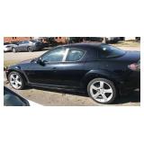 2004 Mazda RX8 black 4-door coupe, 128942mi, 1.3