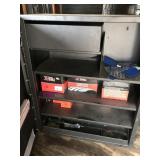 cabinet with tire repair supplies