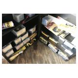 cabinet with tire repair supplies