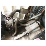 complete exhaust pipes and mufflers, for 1998