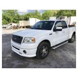 2007 Ford F150 FX2 Sport white 4-door supercab