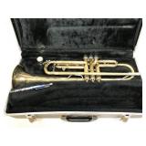 trumpet in case, valves don