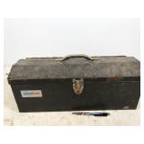 ServiStar metal tool box with tools