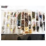 3 boxes of fishing tackle