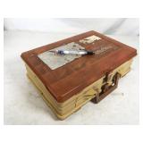 tackle box and contents