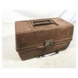tackle box and contents