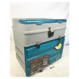 tackle box and contents