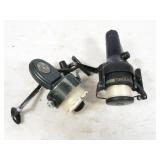 pair of reels: SouthBend 760A & Browning 517