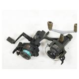 pair of reels: Quantum SS20 Snapshot & Shimano
