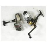 pair of reels: Zebco RT Series & Ryobi SX2M