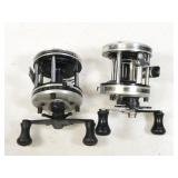 pair of reels: Abu Garcia Ambassadeur & Abu