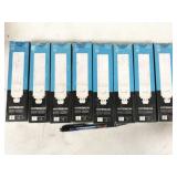 8 bulbs, HyperPL-G2450, Hyperikon LED 9W 5000K