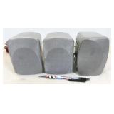 3pc Durabrand speakers, SC-SP2 center and 2