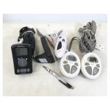 electric blanket controls, all power up