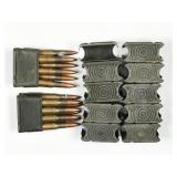 12pc en bloc clips, with 14rds 30.06ca ammo