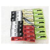 asorted folding knives