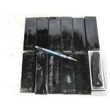 asorted folding knives