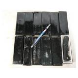 asorted folding knives