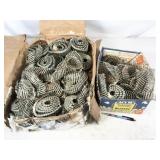 2 boxes coiled roofing nails, NO SHIPPING
