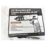 NEW DeVilbiss 3/8" pneumatic reversible drill, no
