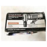 NEW DeVilbiss pneumatic 1/4" angle die grinder,