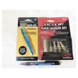 NEW pneumatic blow gun and couplers